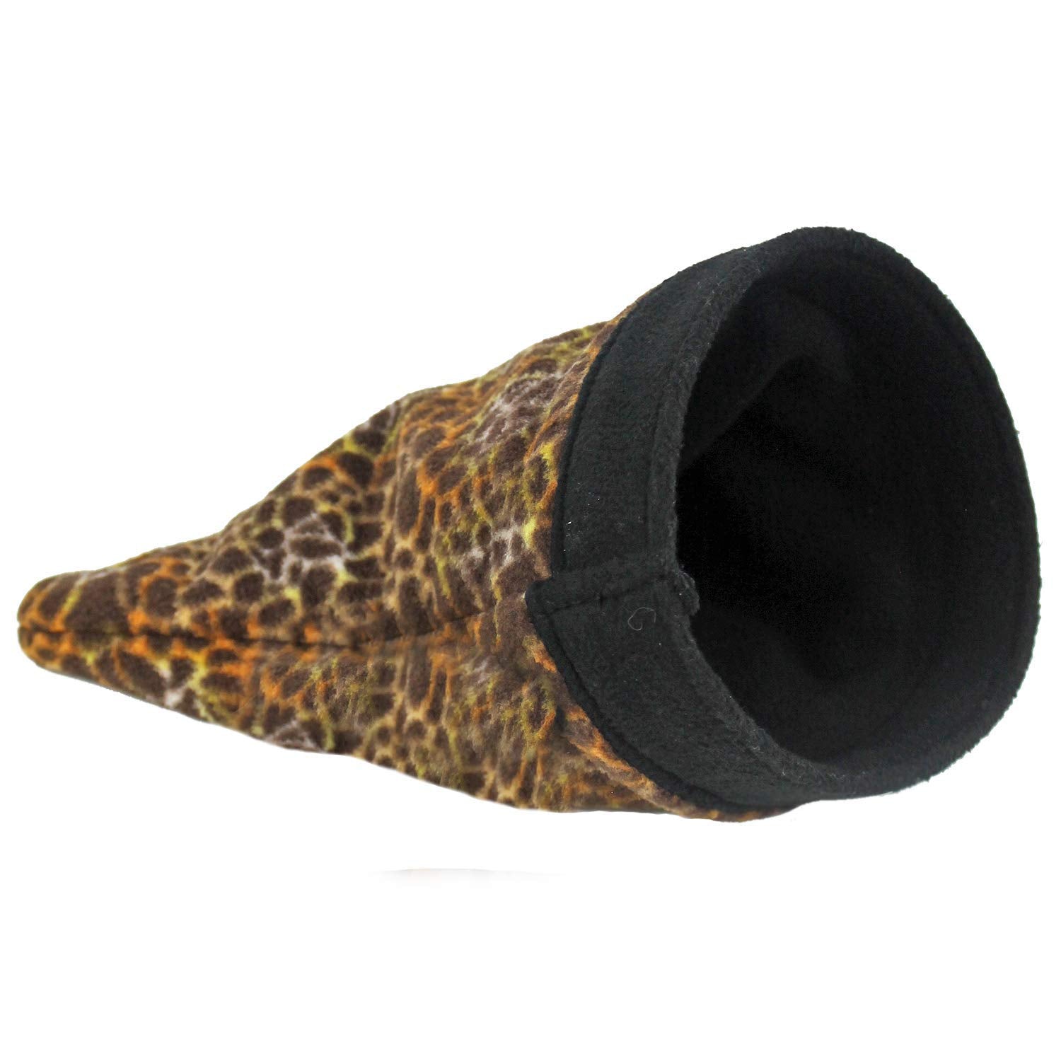 Exotic Nutrition Hedgie Pouch (Giraffe) - Hideout/Hut For Sugar Gliders, Hedgehogs, Chinchillas, Rats, Ferrets, Guinea Pigs, Rab